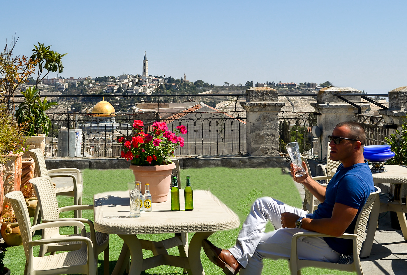 Roof Top Terrace with Stunning Old City View